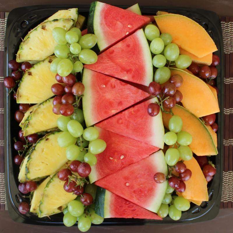 how to cut honeydew for fruit platter